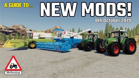 A Guide To New Mods 8th October 2019 Farming Simulator 19 Ps4
