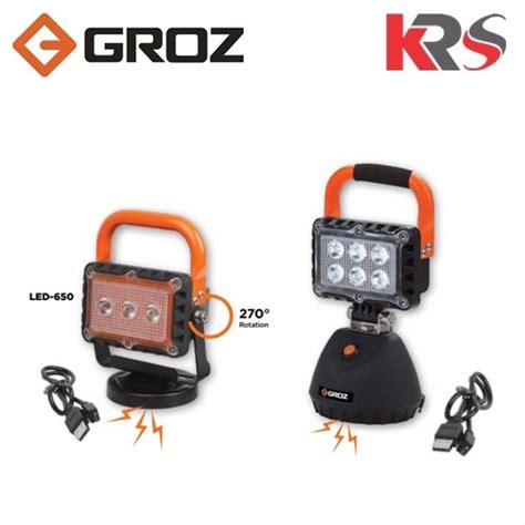 Groz Led Rechargeable Worklight At Rs 10000 Piece In Delhi Kesho