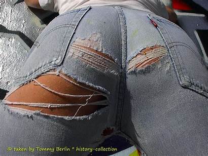 Jeans Butt Ass Levis Leather Seat Ars