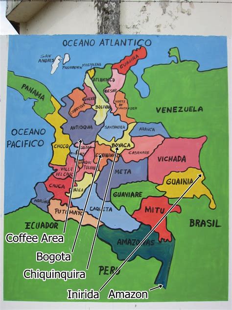 Imagenes De Mapa Economico De Colombia Mapas Económicos Claves De