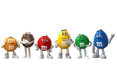 Mandms Candy Mascots Get A Makeover With Less Sex Appeal And More Gen Z