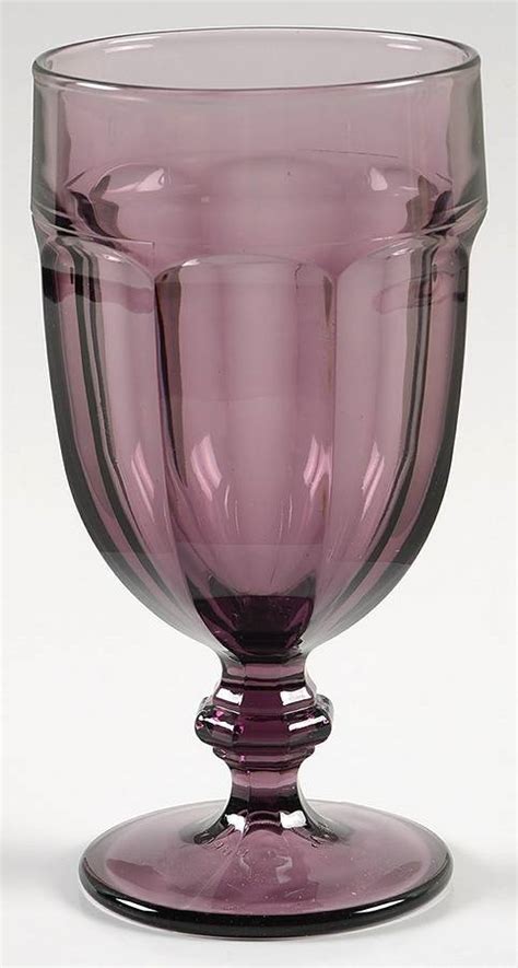 Gibraltar Violet Dark Purple Iced Tea By Libbey Glass Company Replacements Ltd