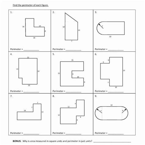 In this worksheet, we will practice finding the surface area of a composite solid using the formulas for lateral or total surface areas of a single solid. 25 area Of Composite Figures Worksheet 7th Grade posite ...