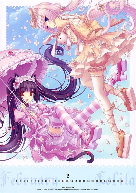Hd Wallpaper Anime Anime Girls Neko Para Chocolat Neko Para