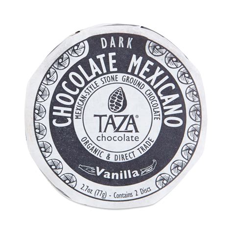 Vanilla Chocolate Mexicano Discs By Taza Thrive Market