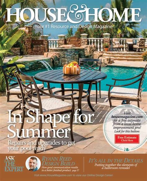 House And Home Magazine Feature Ryann Reed Design Build