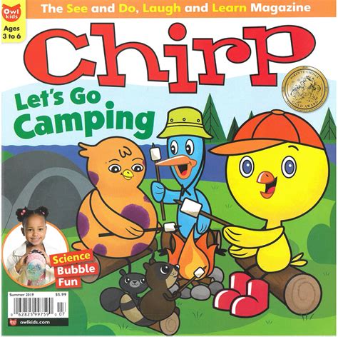 Chirp For Kids Aged 3 6 — Bayard Childrens Magazines