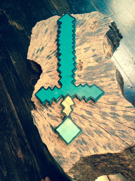 Homemade Minecraft Diamond Sword | Minecraft diamond sword ...