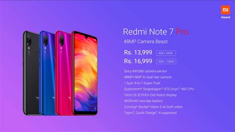 Prices are continuously tracked in over 140 stores so that you can find a reputable dealer with the best price. Redmi Note 7 Pro Launched in India with 48MP Sony IMX486 ...