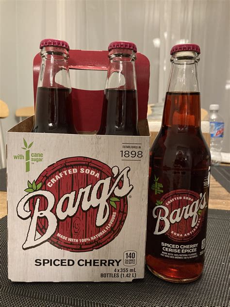 Barqs Spiced Cherry Crafted Soda Bold And Very Sweet Cherry Soda