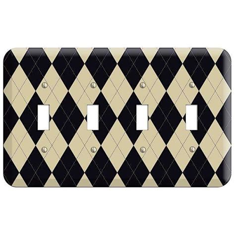 Find the best of wallplatesonline.com discount codes and vouchers for may 2021. Tan and Black Argyle Cover Plates in 2020 | Argyle, Plates ...