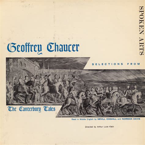 Selections From The Canterbury Tales Geoffrey Chaucer Free Download