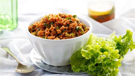 Kisir Turkish Bulgur Salad Healthy Vegetarian Recipe
