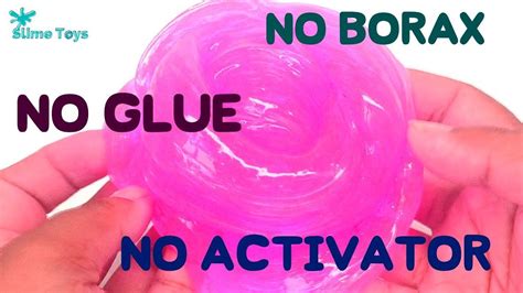 How To Make Slime Without Glue Or Borax Sergioexsthneider