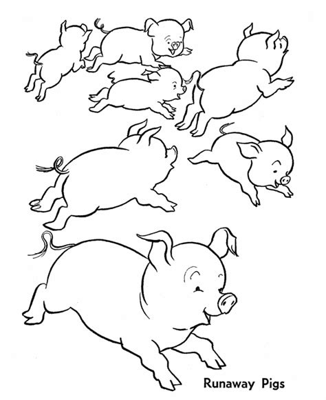 Indeed, most of the popular color is honestly, pig includes the funny mammalian and it is easy to get color. Pigs and piglets coloring pages download and print for free