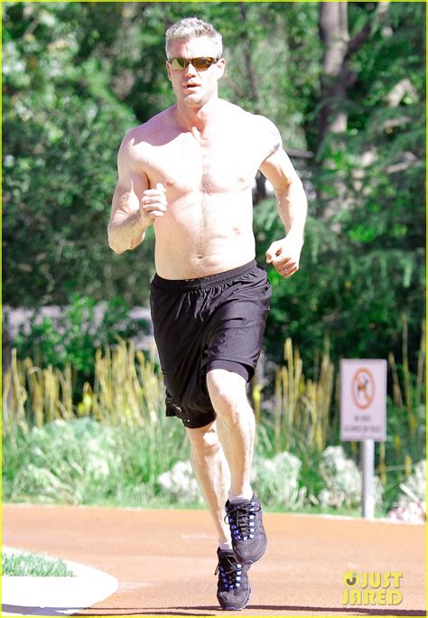 Eric Dane Shirtless Workout At Coldwater Canyon Park Photo 2895365