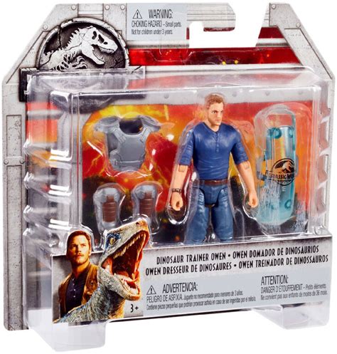 Jurassic World Dominion Owen And Velociraptor Beta Human And Dino Pack With Action Figures And