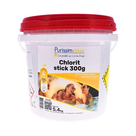 Non Stabilized Chlorine 300g Sticks 54kg Iopool Treatment