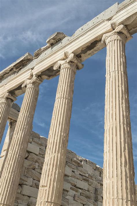 Parthenon Ionic Columns Photograph Parthenon Ionic Columns Fine Art