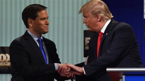 Rubio Reveals He Apologized To Trump For Men With Small Hands Taunt