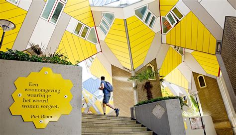 The Cube Houses In Rotterdam Rotterdam Architecture Unique Theme