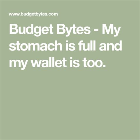 Budget Bytes My Stomach Is Full And My Wallet Is Too Budget Bytes