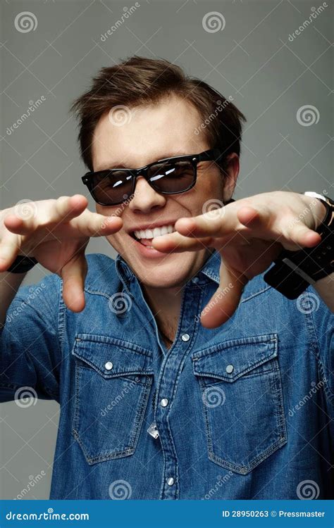Cool Guy Stock Image Image Of Adult Denim Human Person 28950263