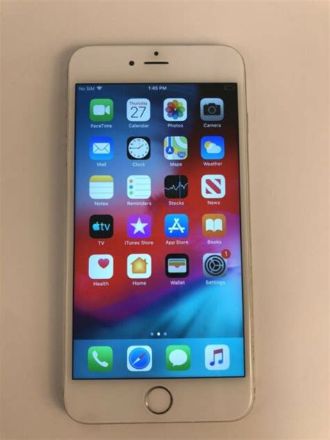 Apple Iphone 6 Plus 64gb Silver Unlocked A1524 Cdma Gsm For