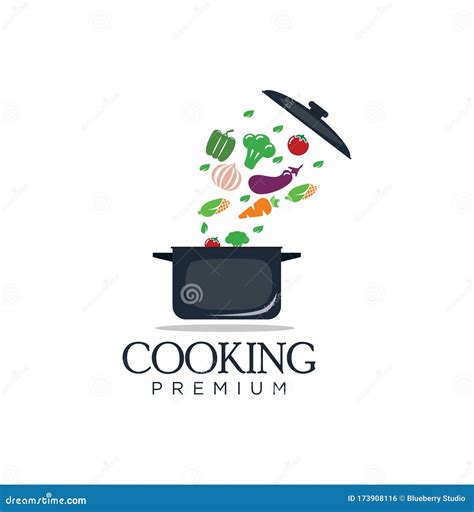 Cooking Logo Soup Cooking Logo Design Inspiration Healthy Food Logo