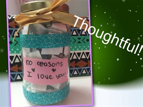 Write about your feelings and thoughts about you are awesome in this place. 100 reasons I love you jar! - YouTube