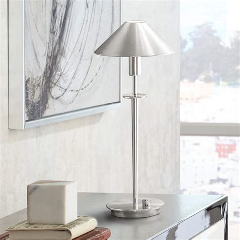 This report says that halogen light bulbs emit a lot of uva, uvb, and uvc radiation so i was wondering if i should be concerned about the uv radiation. Holtkoetter Satin Nickel Halogen Accent Desk Lamp - #64880 | Lamps Plus
