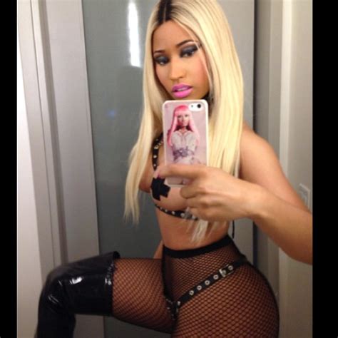 Lace And Leather From Nicki Minaj S Sexiest Instagrams E News