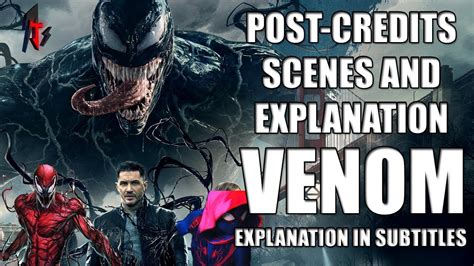 Marvels Venom Post Credits Scenes Explained Youtube