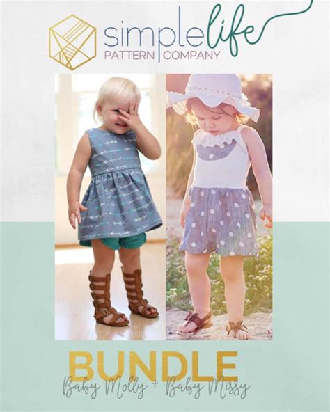 Knit Baby Aydas V Back Peplum Dress The Simple Life Pattern Company