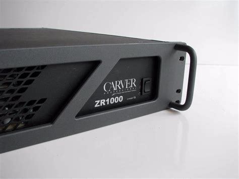Carver Professional Zr1000 Amazing Audiophile High Power Tripath