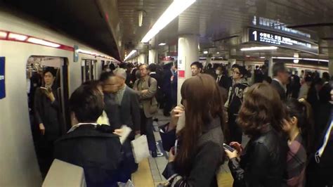 Shinjuku Station Rush Hour Youtube