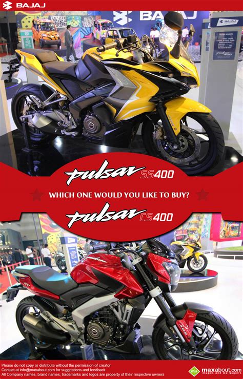 Motorcycle bazar published it's full specifications, mileage,color & price with usd,inr,bdt. Bajaj Pulsar SS400 vs. Bajaj Pulsar CS400
