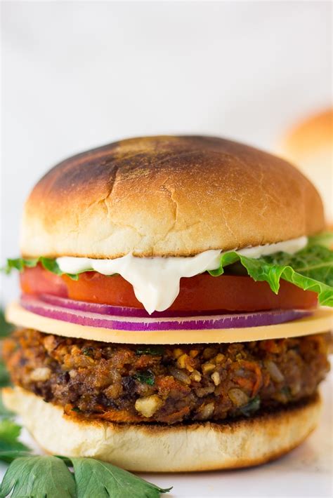 Best Veggie Burger Recipe Vegan And Grillable Nora Cooks