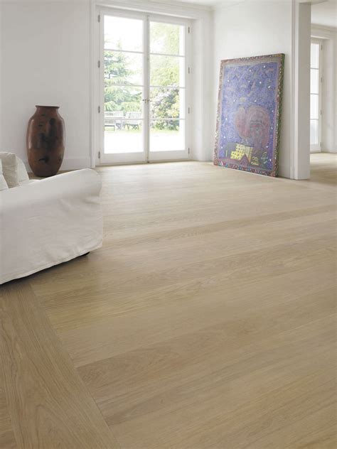 Engineered Parquet Floor Oak Clear Wide Plank Brushed White Oil Mafi Glued Floating Oak