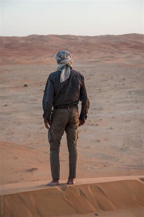 Man Alone In The Desert By Stocksy Contributor Mauro Grigollo Stocksy