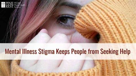 Mental Illness Stigma Keeps People From Seeking Help Our Support Can Make A Difference Pine