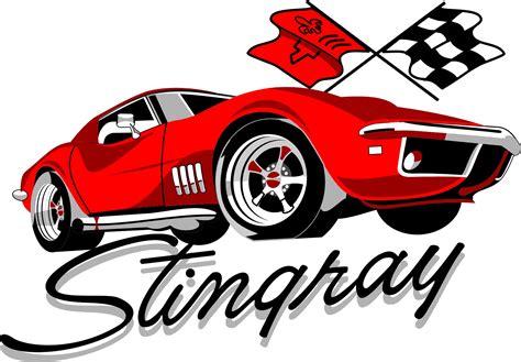 Corvette Stingray Logo Vector At Collection Of