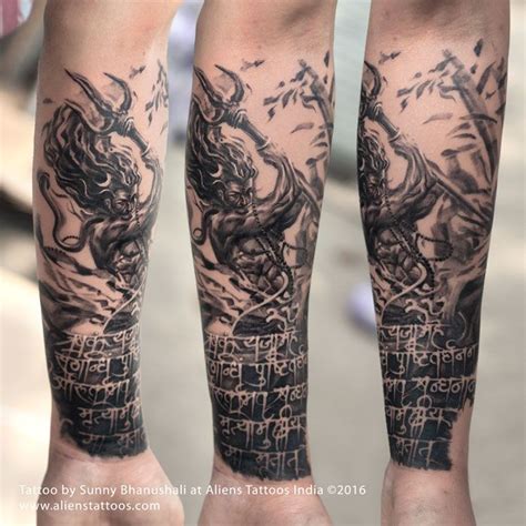 He is also one of the few divine beings, along with buddha and the valkyries, who are not in favor of ending humanity. Rage of Lord Shiva Tattoo by Sunny Bhanushali at Aliens ...