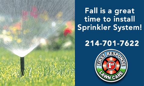 Fall Is Best Time To Install Your Sprinkler System Millikens