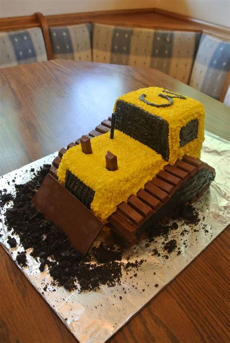 Einen kuchen für bagger fans? Bagger Kuchen. | Kuchen kindergeburtstag ...