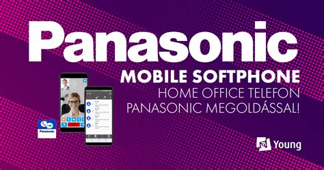 Panasonic Mobile Softphone Home Office Telefon Panasonic Megoldással