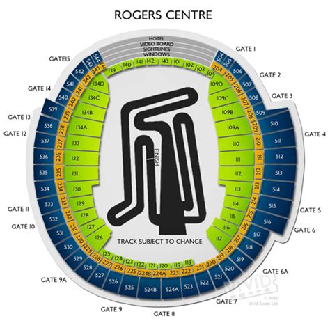 Rogers Centre Tickets Information And Seating Chart