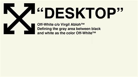 Off White Computer Wallpapers - Wallpaper Cave