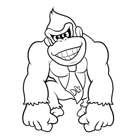 Donkey kong printable coloring pages are a fun way for kids of all ages to develop creativity, focus, motor skills and color recognition. Donkey Kong: Coloring Pages & Books - 100% FREE and printable!