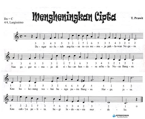 Berikut ini adalah penjelasan dan al. Download Lirik dan Lagu Mengheningkan Cipta - kependidikan.com